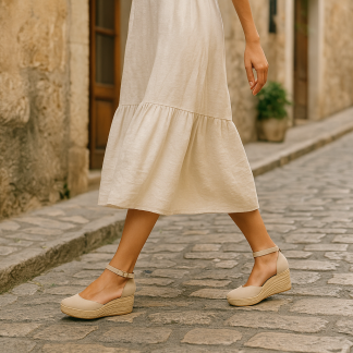 Zapatos sostenible.