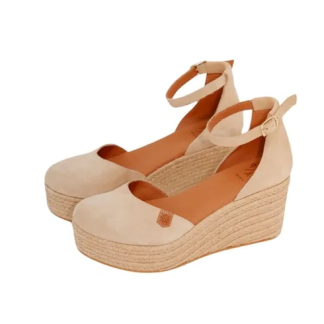 Las sandalias tipo cuña para mujer de la marca Popa cod 8133