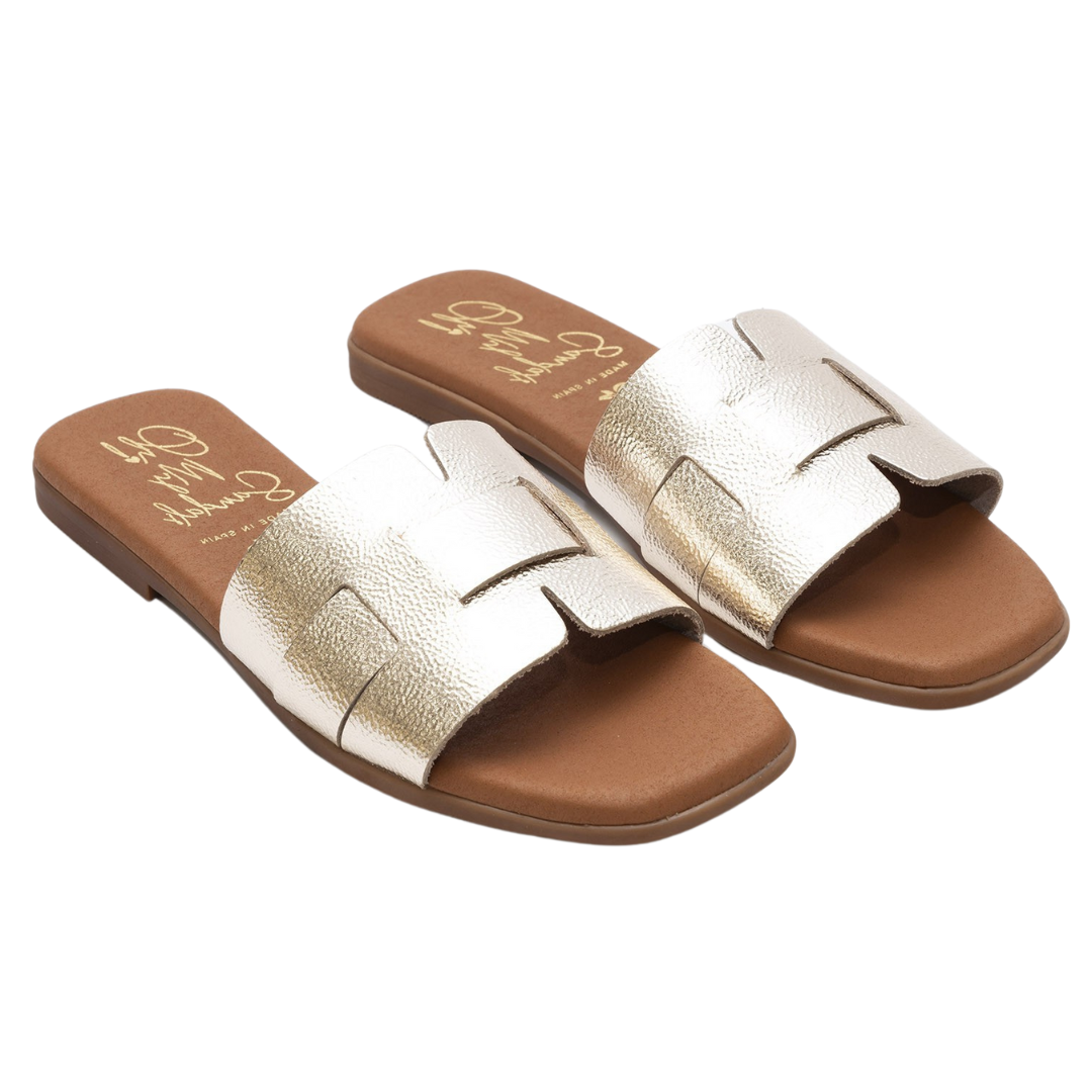 Las sandalias planas para mujer de la marca Oh My Sandals cod 7981
